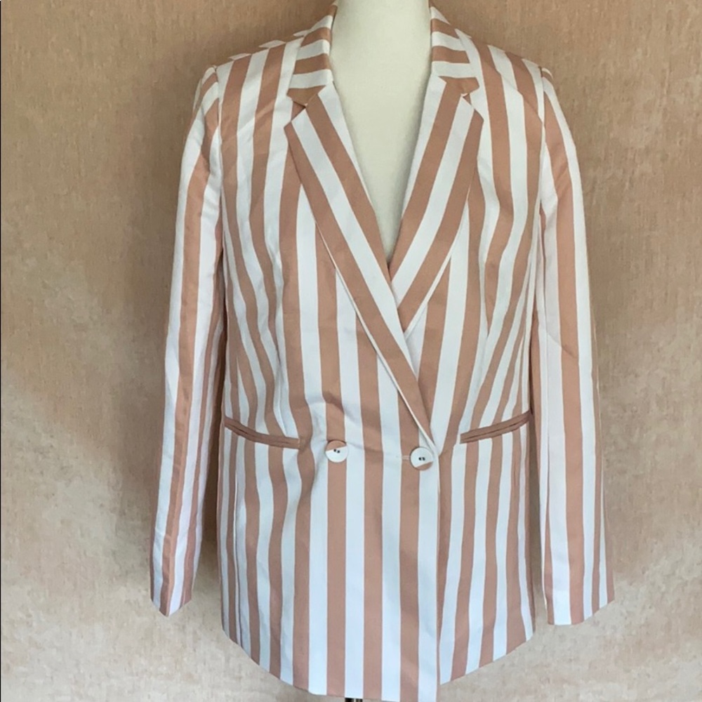 Never worn Pinstriped blazer